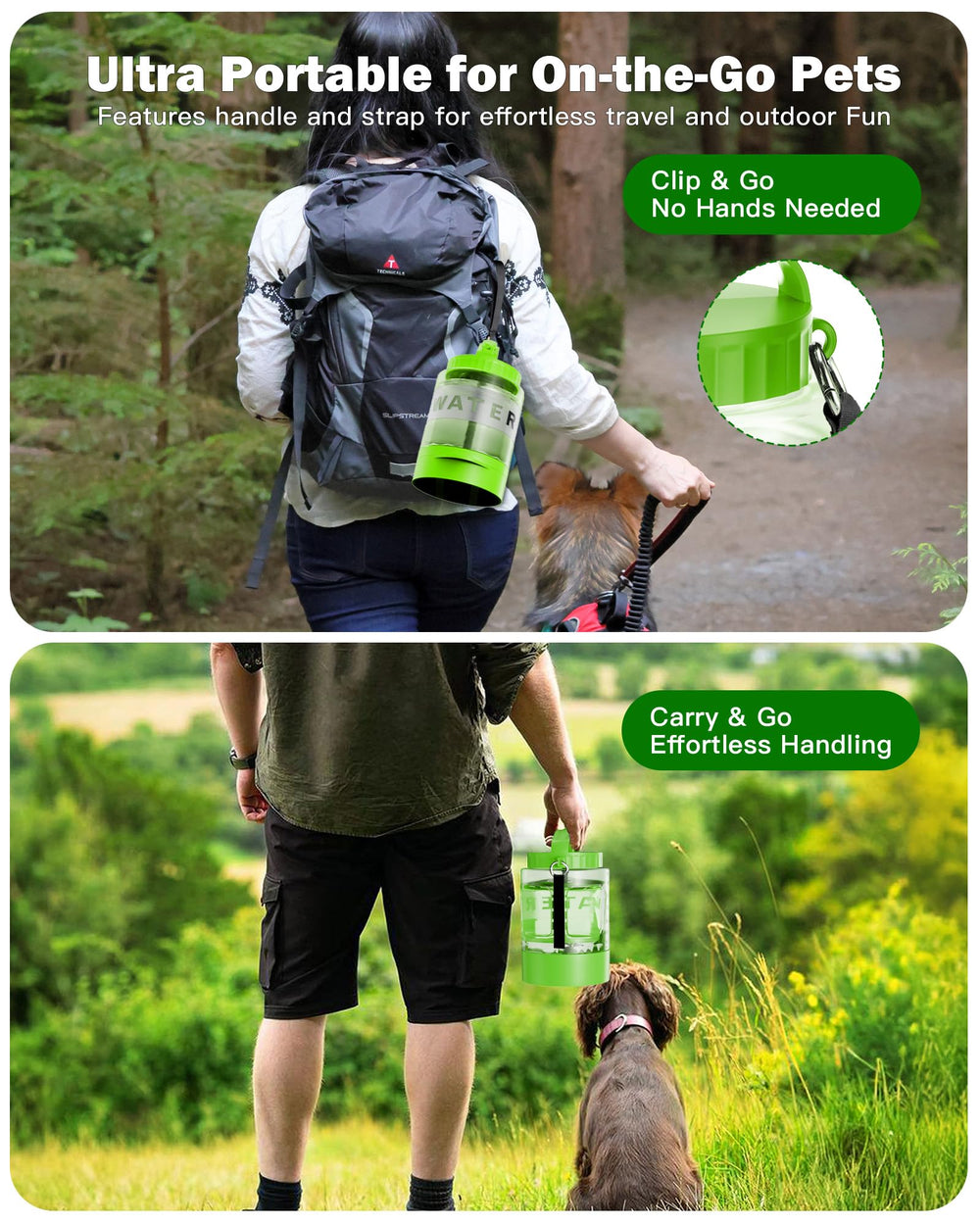 SWSun portable handle and detachable strap for easy carrying.