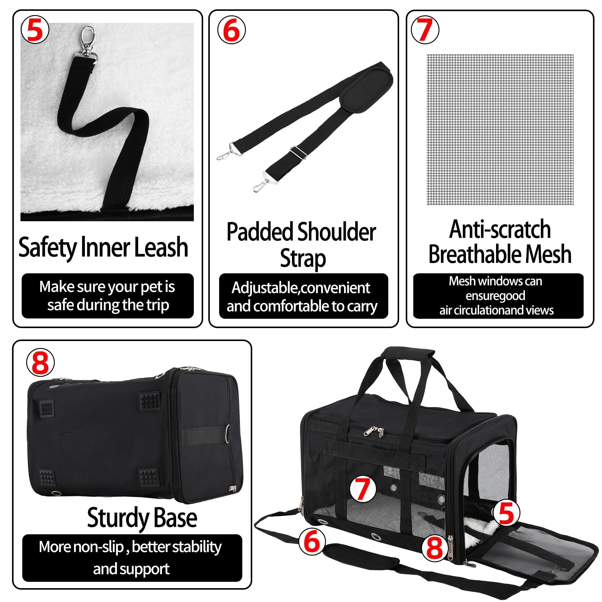 SWUVVI removable four-layer mat for simple cleaning and comfort