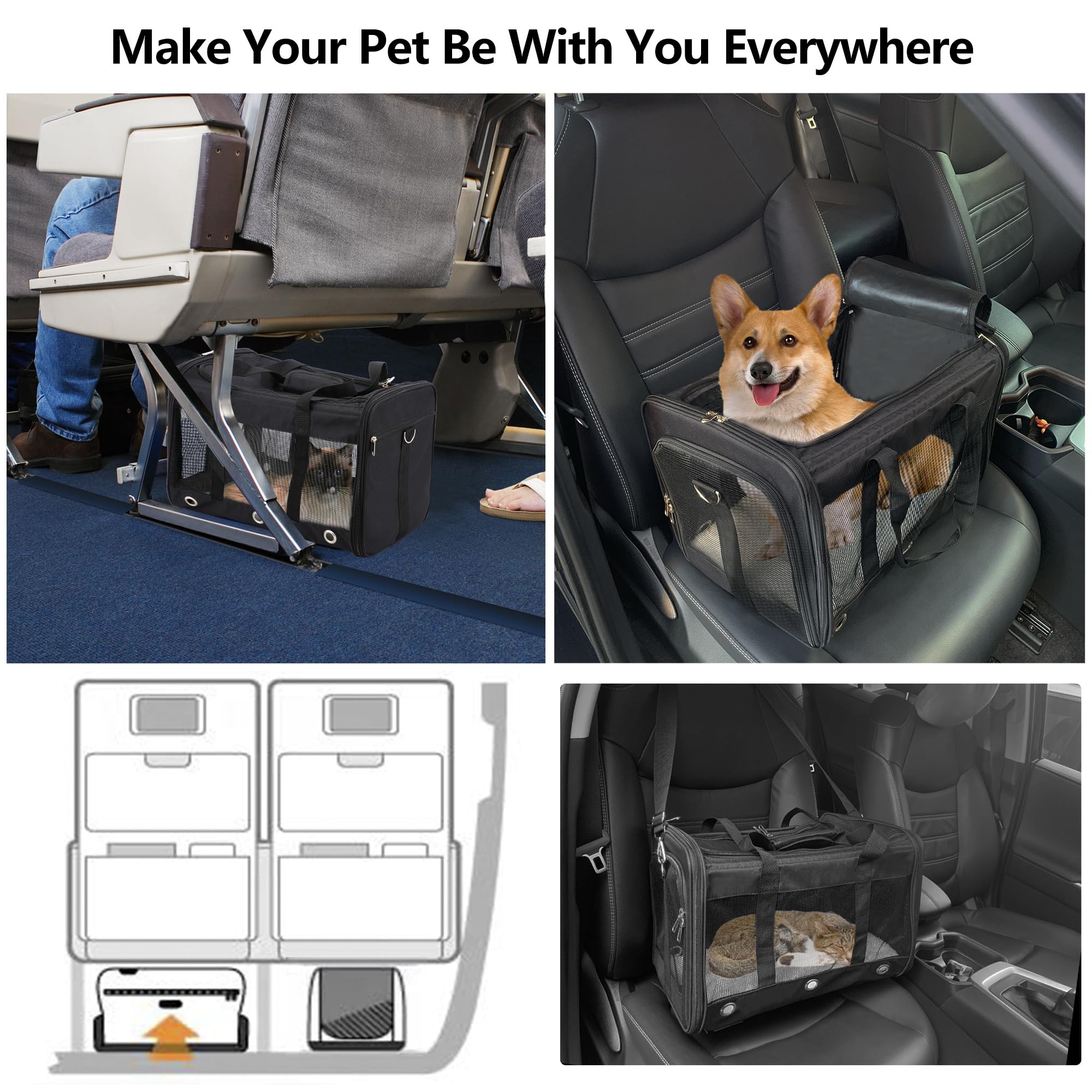 SWUVVI safety features include inner leash and secure zipper