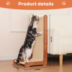 Sxtglxr natural sisal cat scratch pad with durable texture for claw maintenance