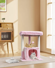 SYANDLVY cat tree scratching posts protect furniture and satisfy claws