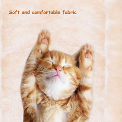 SYANDLVY indoor cat tree base provides stability during energetic jumps.