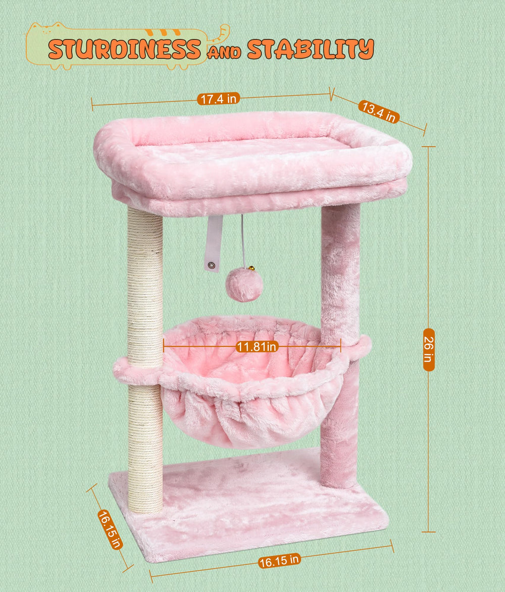 SYANDLVY cat tree basket lounger for cozy naps and rest.