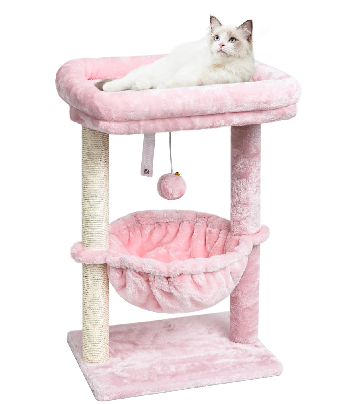 SYANDLVY small cat tree top perch for lounging and play.