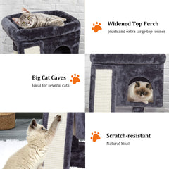 SYANDLVY scratching board gives cats a large area to stretch and exercise.