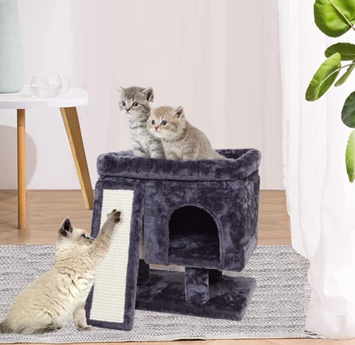 SYANDLVY scratching post helps protect furniture during play and scratching sessions.