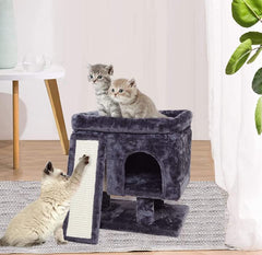 SYANDLVY scratching post helps protect furniture during play and scratching sessions.