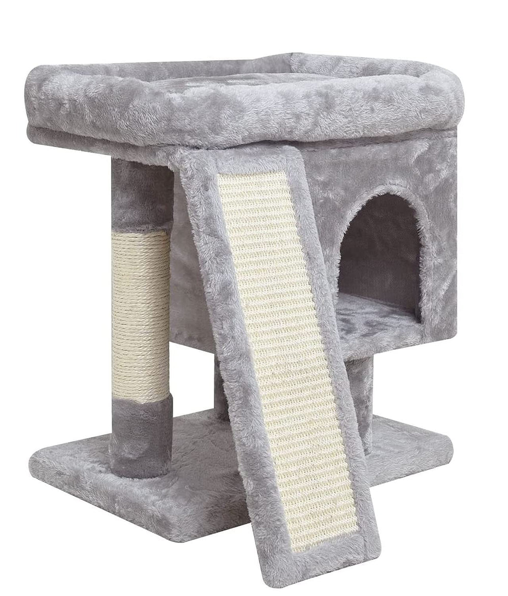 SYANDLVY top perch provides a soft, elevated resting spot for cozy cat naps.