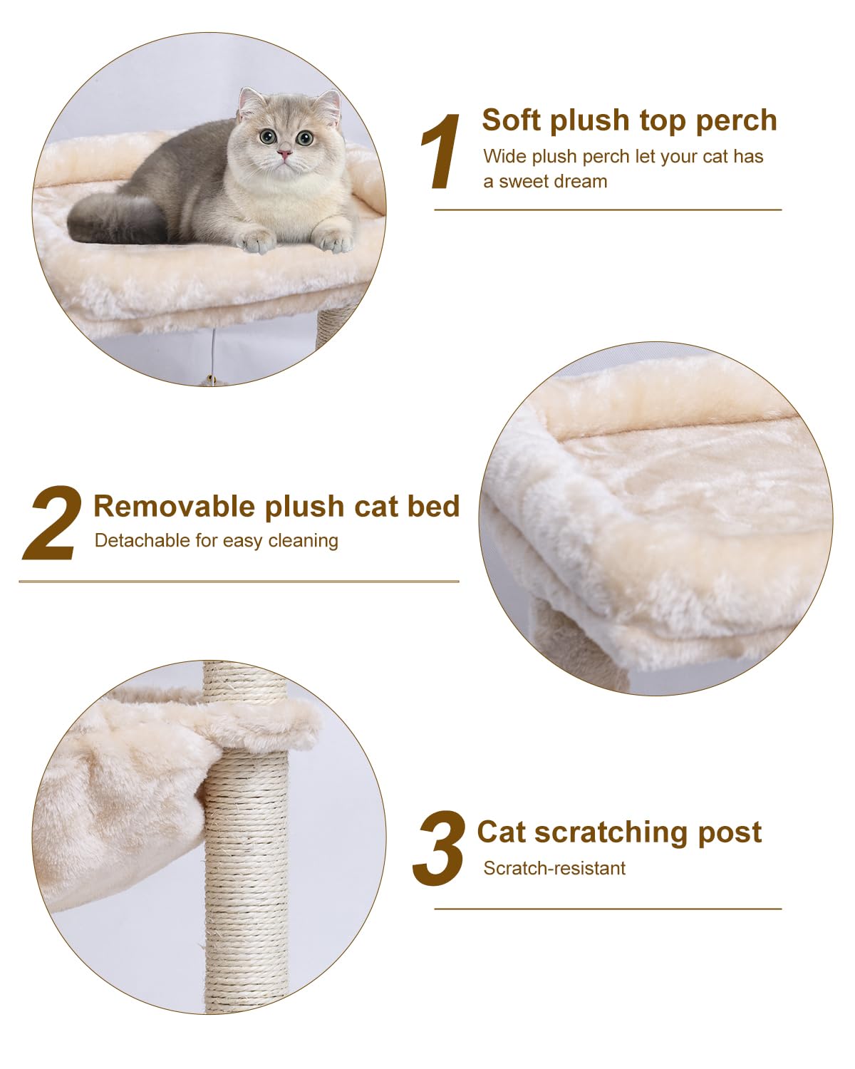 SYANDLVY plush cover feels soft and warm for lounging cats