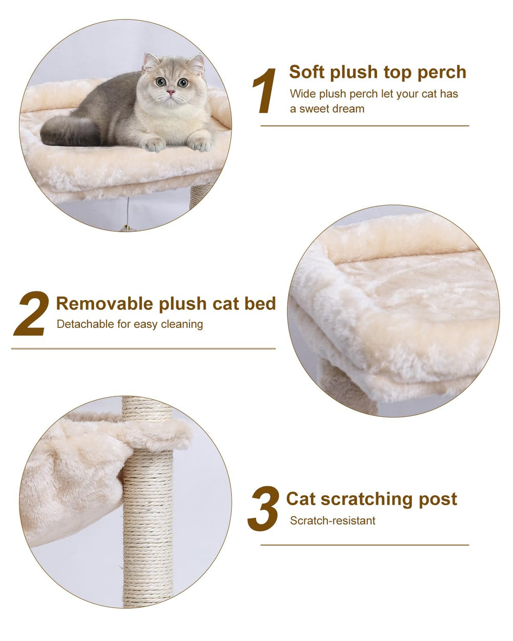 SYANDLVY plush cover feels soft and warm for lounging cats