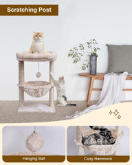 SYANDLVY beige natural sisal posts satisfy scratching instincts without scratching furniture