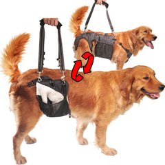 SyFatWeen dual-use dog lift sling supporting rear legs for safer mobility