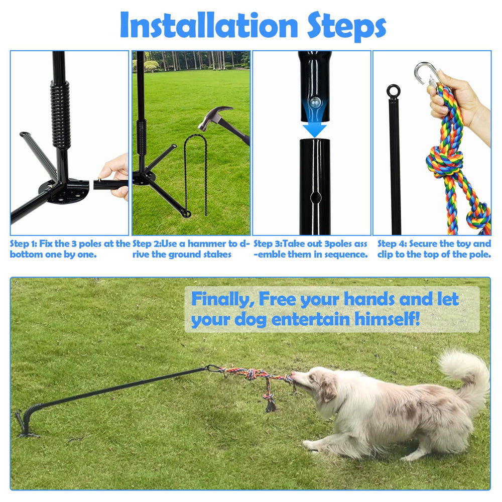 SYOOY ground stakes 12inch reinforcing stability during play