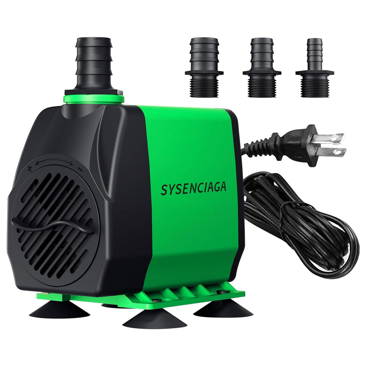 SYSENCIAGA 40W fountain submersible pump for quiet pond and aquarium circulation.
