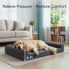 Sytopia bed side view highlighting sturdy bolster for neck support
