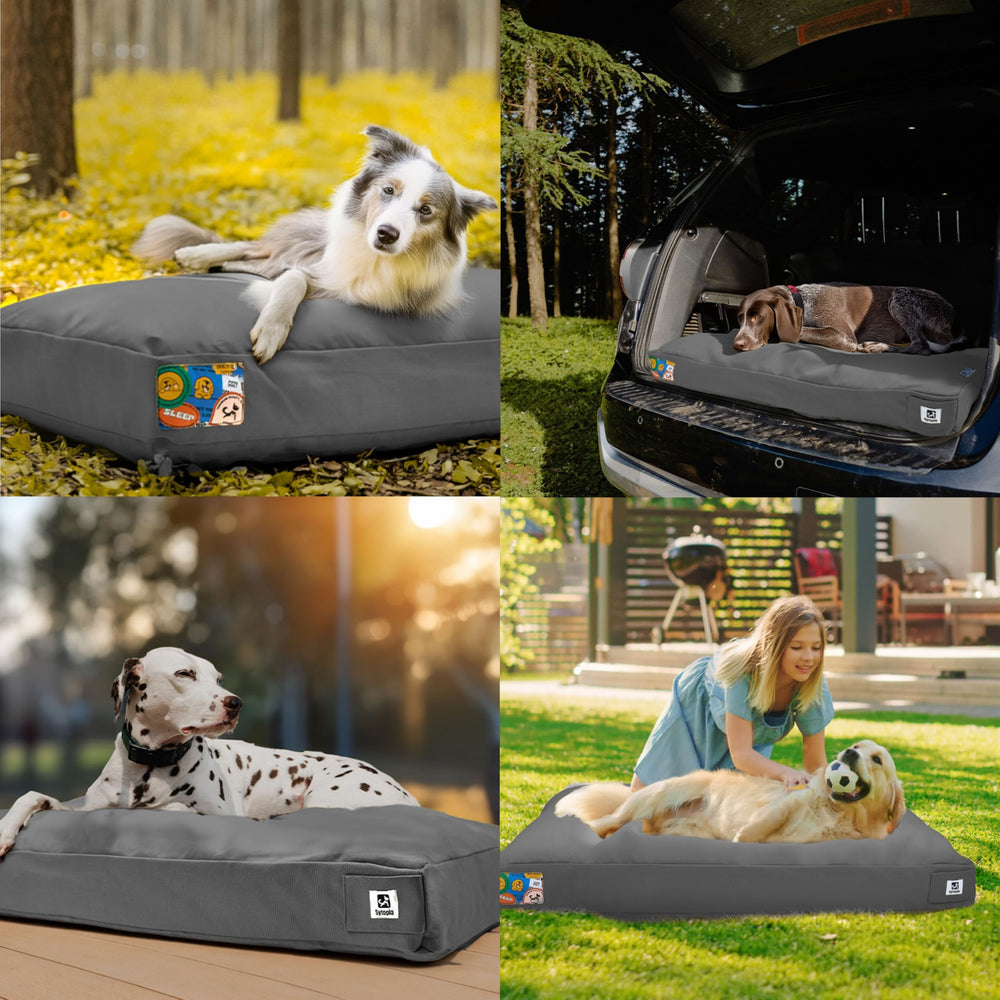 Sytopia easy-care bed stays fluffy after gentle machine wash.