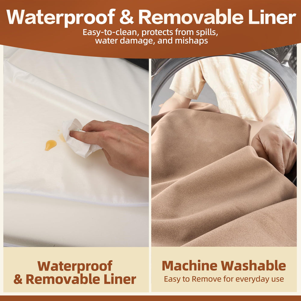 Sytopia waterproof inner liner protecting foam from accidents