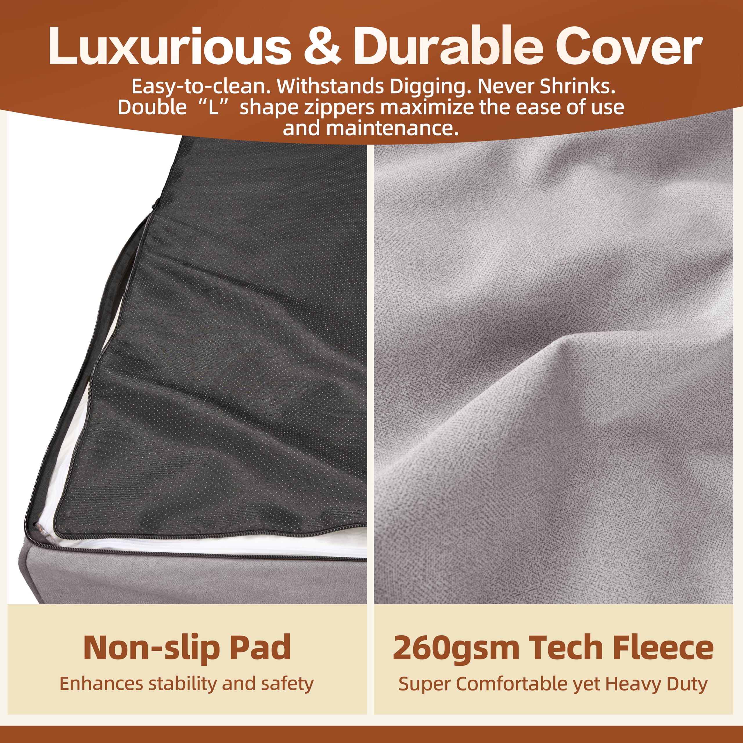 Sytopia non-slip bottom on hardwood floor keeps bed steady during play