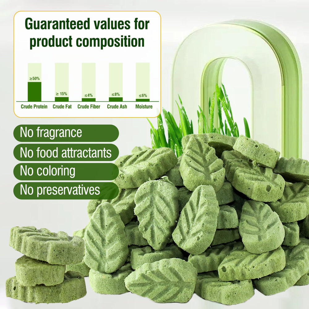 SYWUAII fresh breath potential from natural grass and chicken ingredients.
