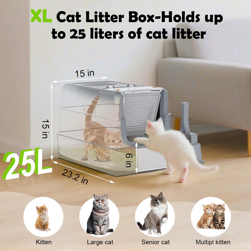 SZEE 25L capacity helps fewer refills in busy households.