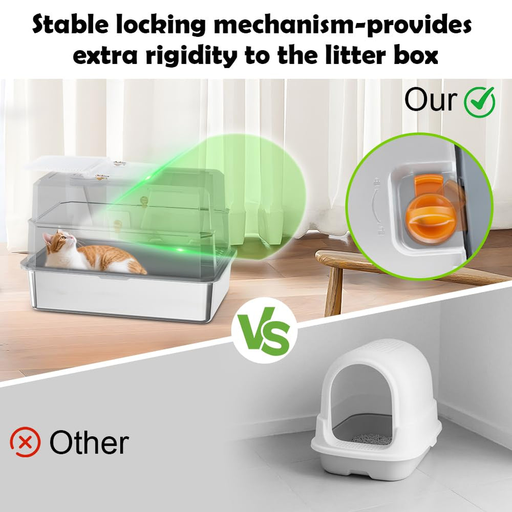 SZEE includes a scoop for quick litter maintenance.