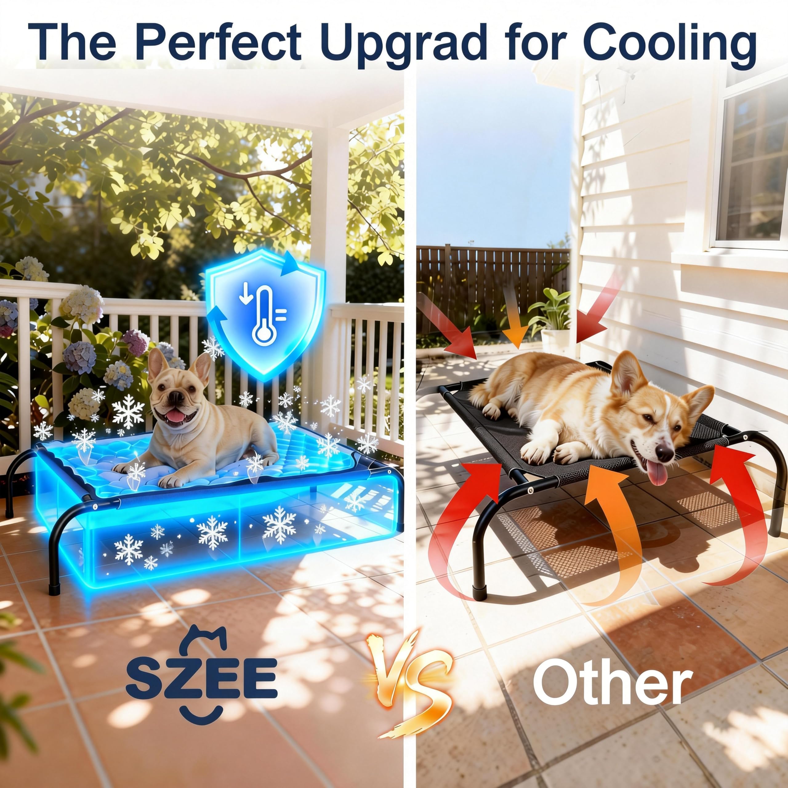 SZEE Dual-Sided Mat offers cooling and warmth for seasonal use