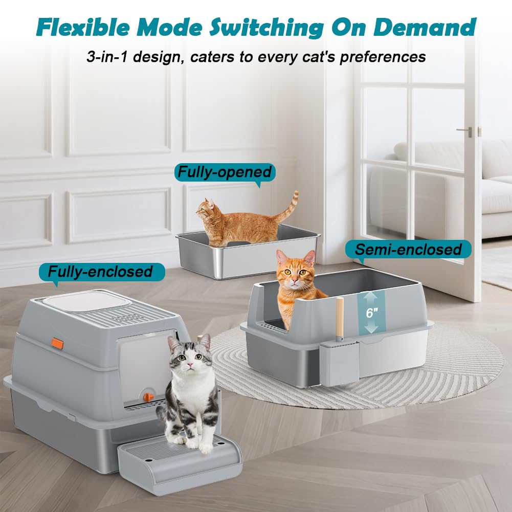 SZEE XL dual-door design enables safe pet access.