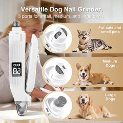 SZMDLX LED display rechargeable nail trimmer with clear battery indicator