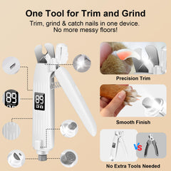SZMDLX nail storage dust collector box keeps grooming area tidy