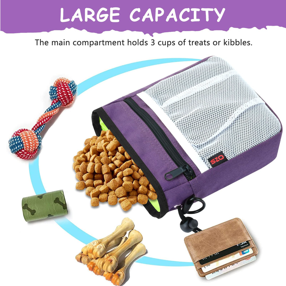 SZO treat pouch worn with waist belt for hands-free training