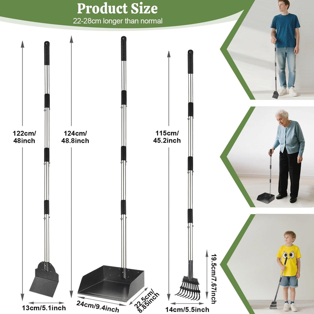 T2Y Pooper Scooper oversized tray enables higher capacity for multiple dogs