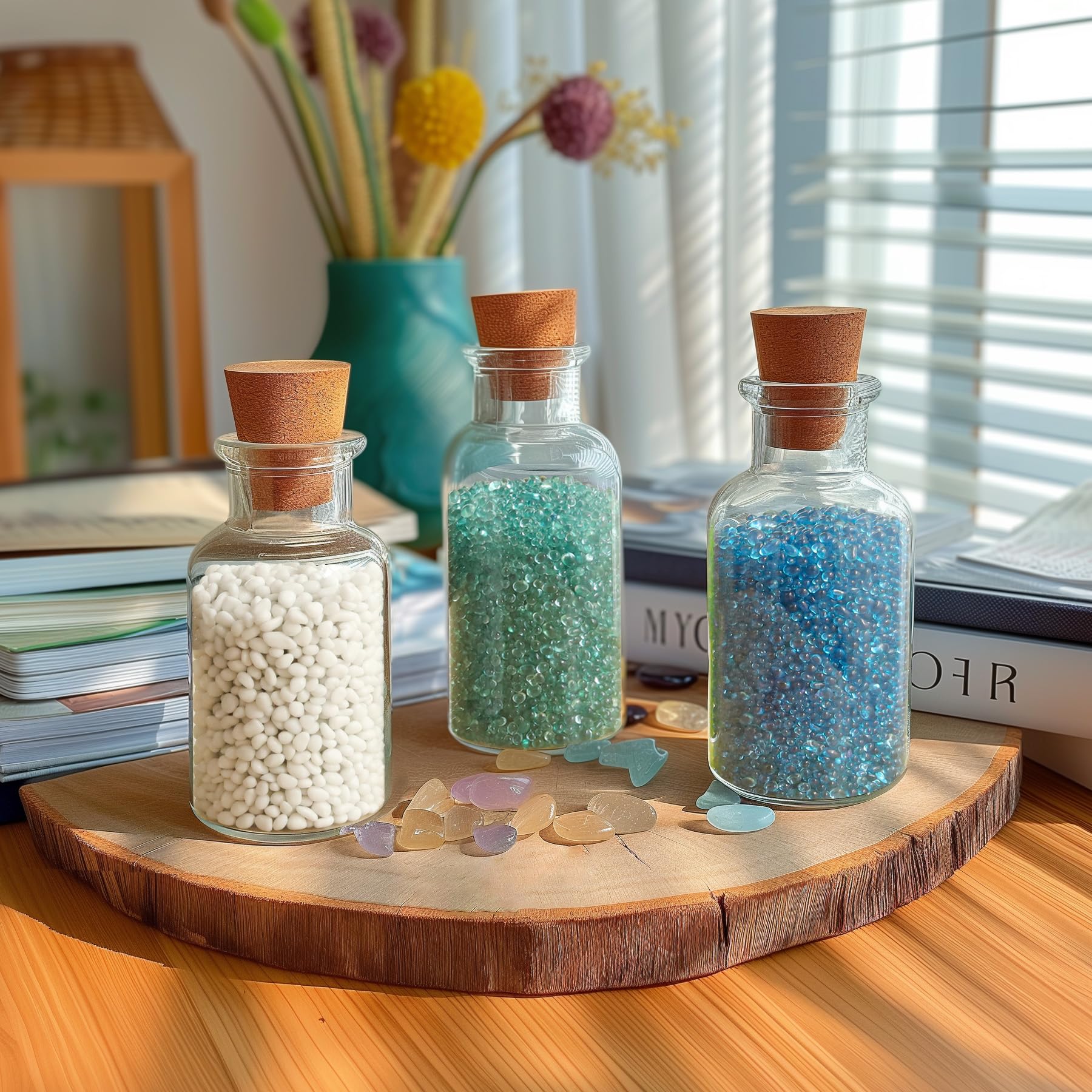 T4U makeup brush storage pebbles tiny stones organizer.