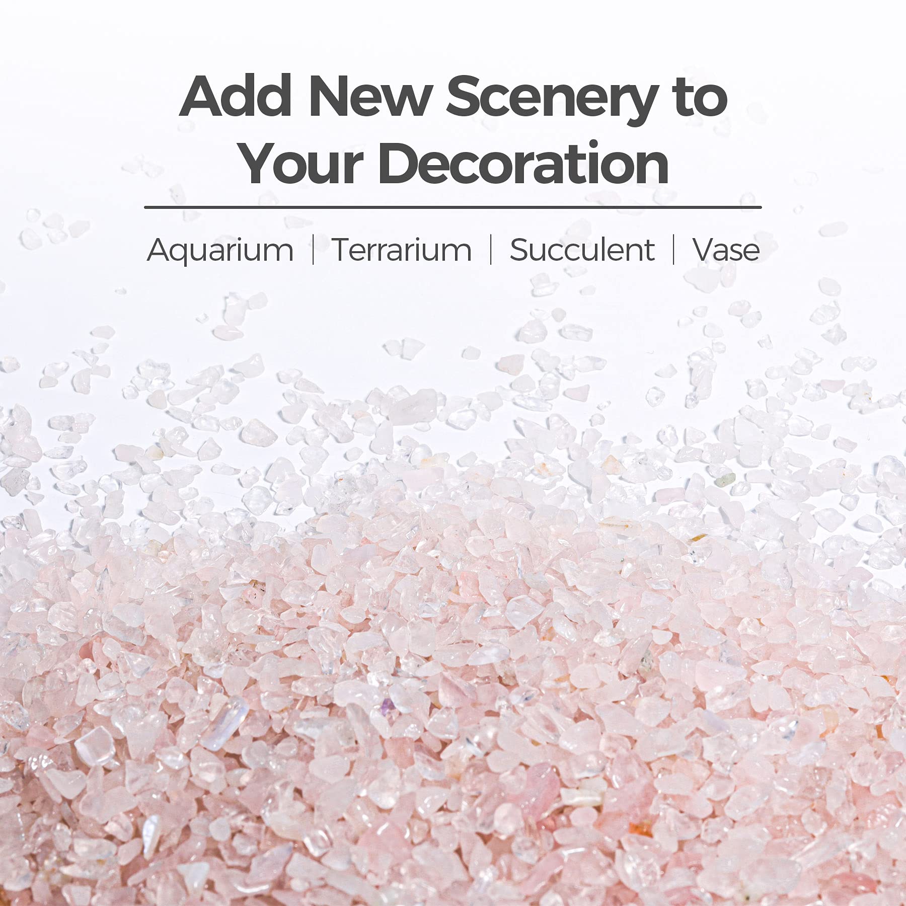 T4U succulent top-dressing with crystal chips balances moisture