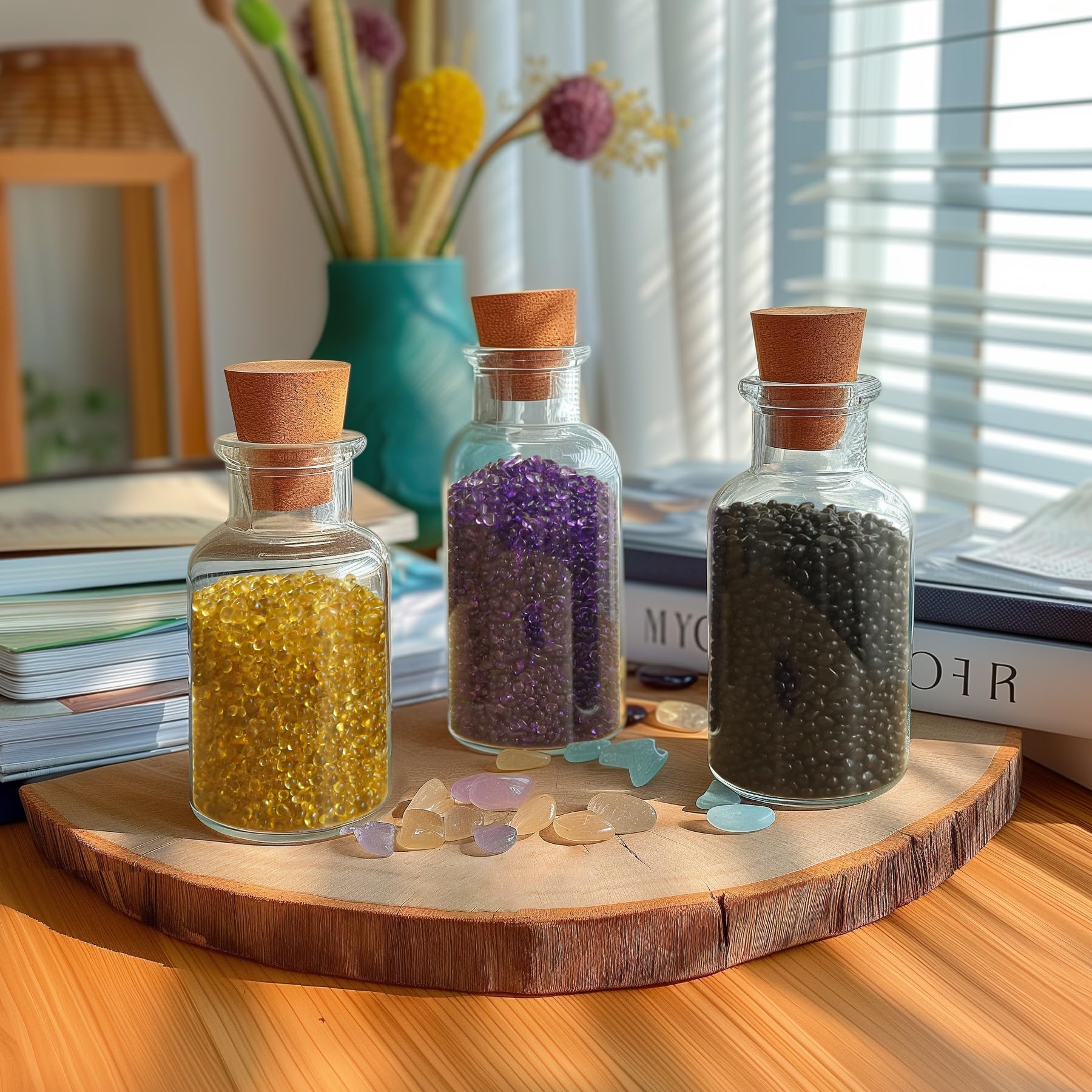 T4U pebbles help balance water and soil in pots
