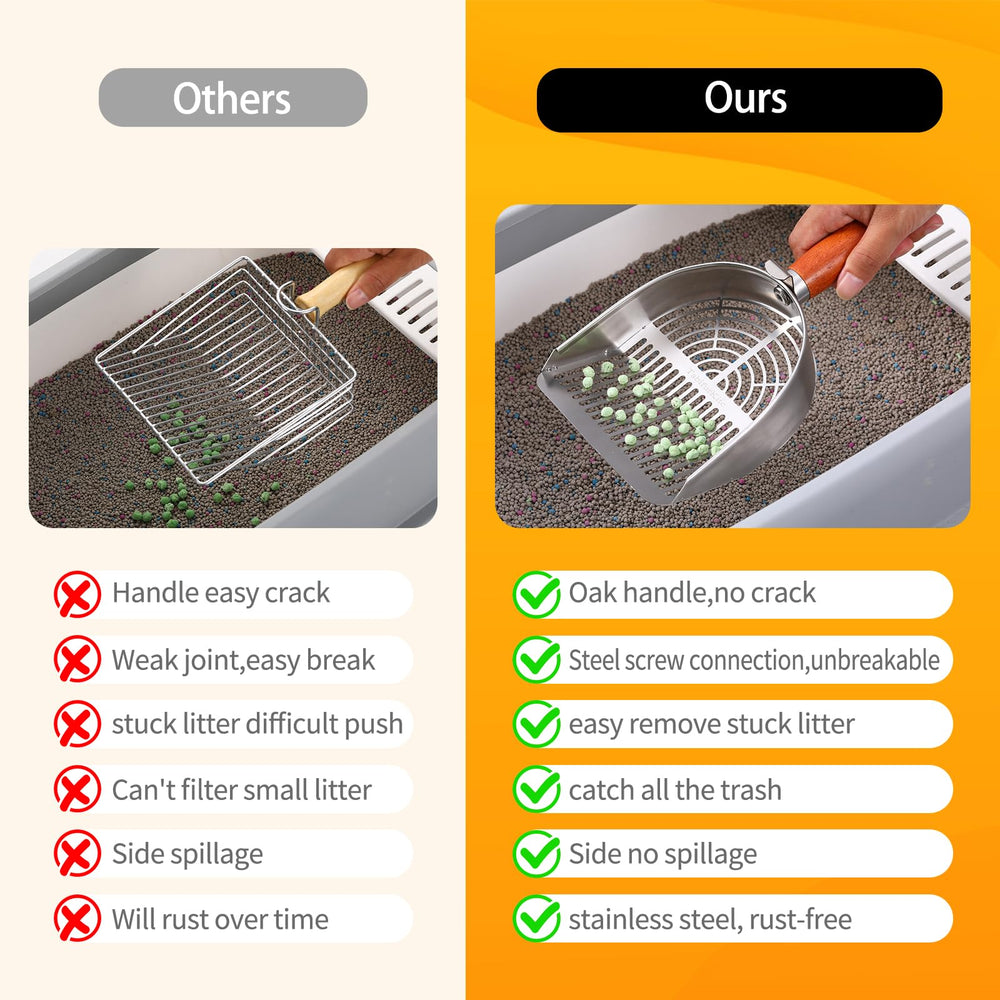 TabifurKitc portable broom for quick litter tidying.