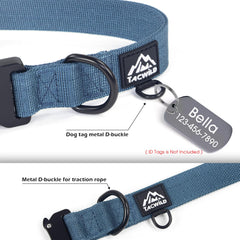 Tacwild adjustable neck-fit collar ensures comfortable, non-slip wear