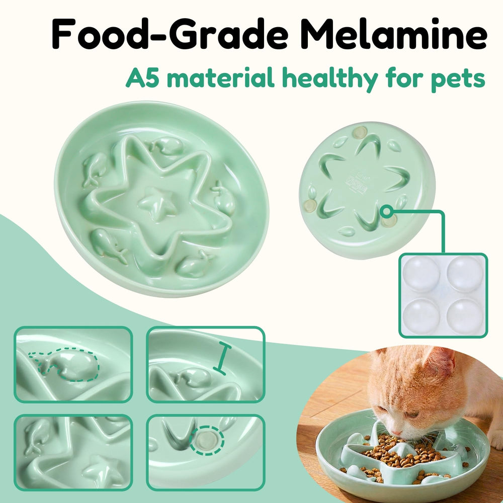 Tafelf maze puzzle feeder promotes slower eating for calmer mealtimes.