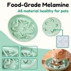 Tafelf maze puzzle feeder promotes slower eating for calmer mealtimes.