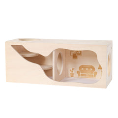 tafit hamster hideout entrance shows easy access and exploration