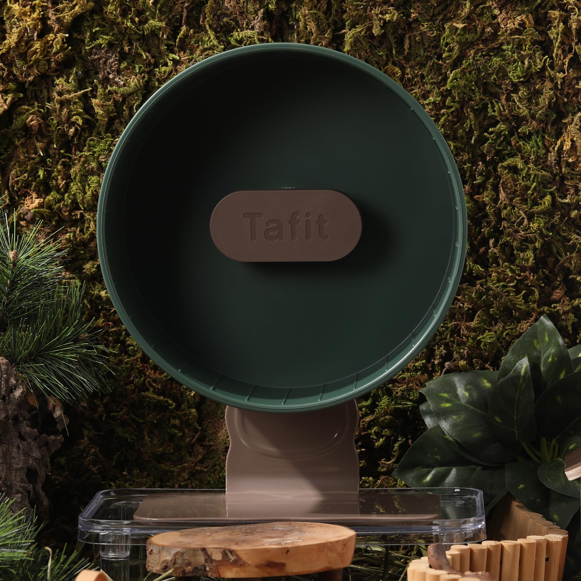 Tafit one-piece base design adds stability during active play.
