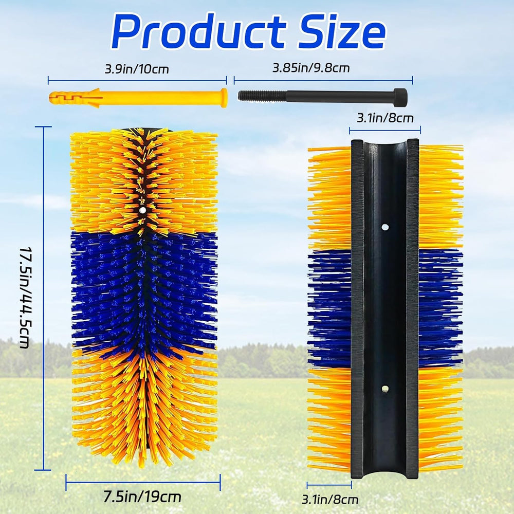 TAGYSH 18-inch brush length covers large animal areas quickly.