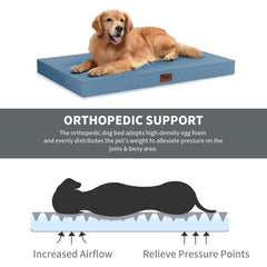 Tail Stories dog bed showing portable side handles for easy transport