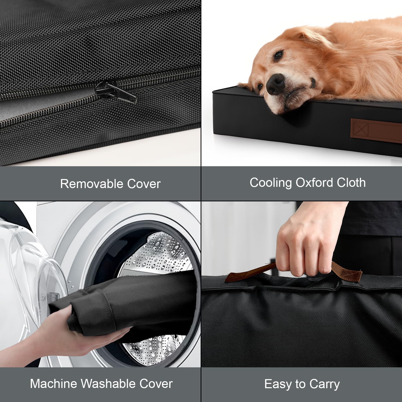 Tail Stories travel-friendly dog bed ideal for camping and road trips.