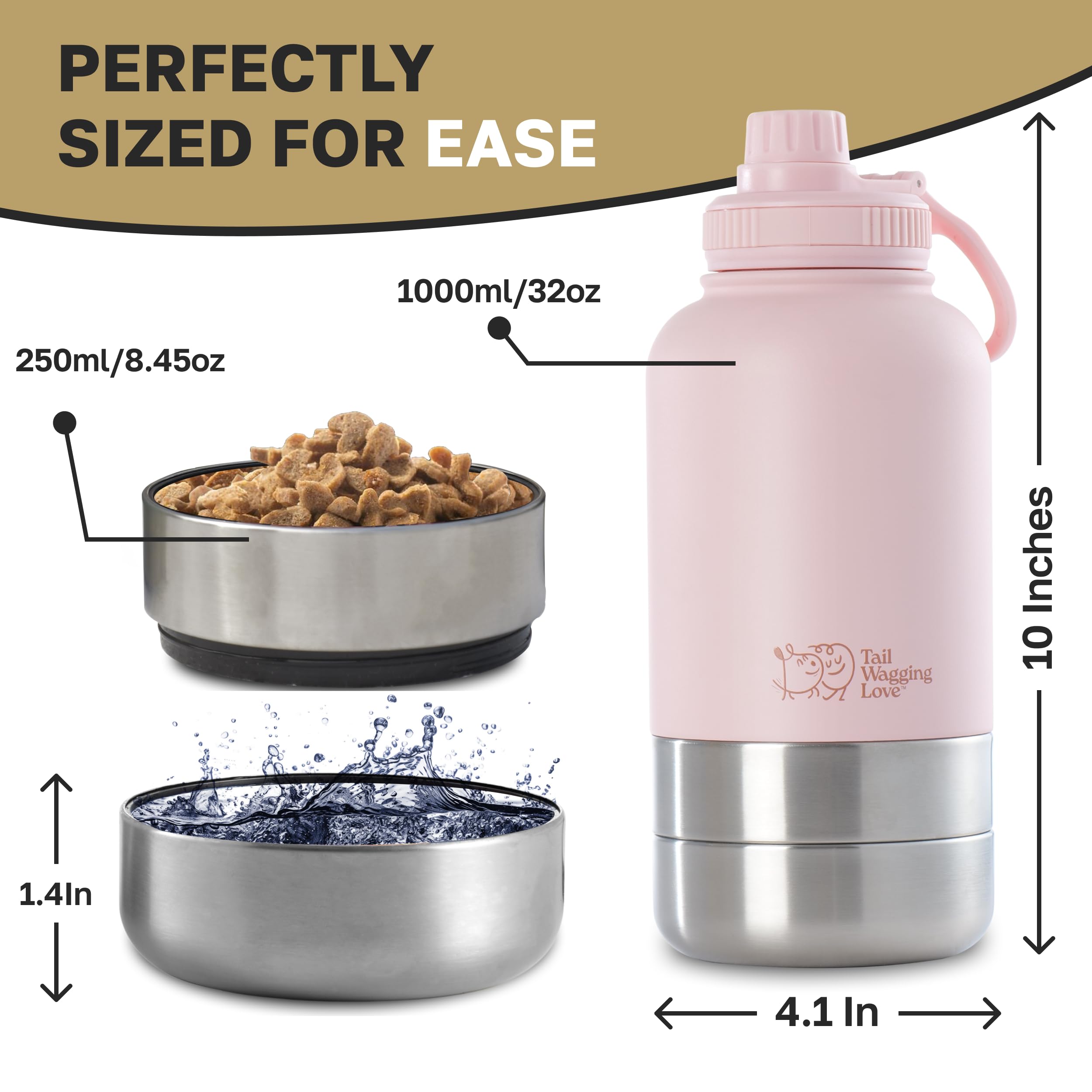 Tail Wagging Love travel kit supports pet and owner hydration anywhere.