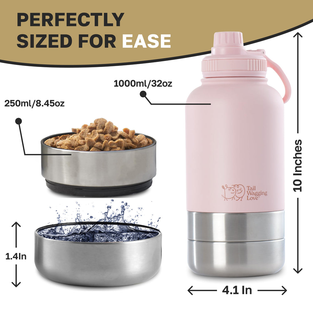 Tail Wagging Love travel kit supports pet and owner hydration anywhere.