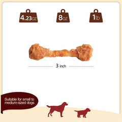 TailParty rawhide-free turkey tendon chew with natural ingredient focus