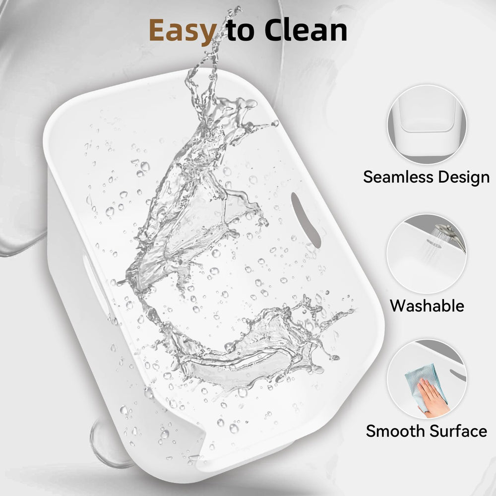 TAILRYTH durable odor resistant plastic ensures long lasting shape and easy maintenance.