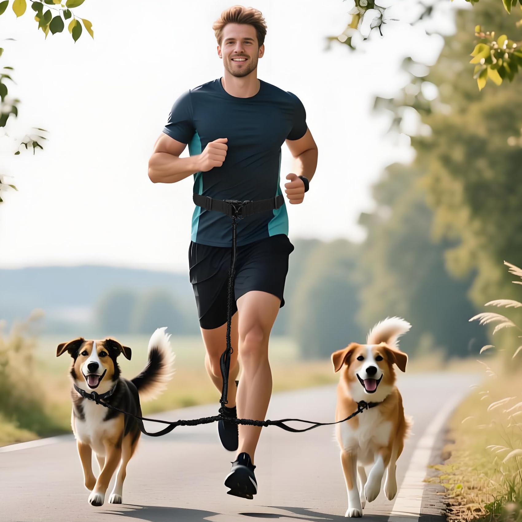 Tails & Tales reflective stitching boosts visibility on evening walks
