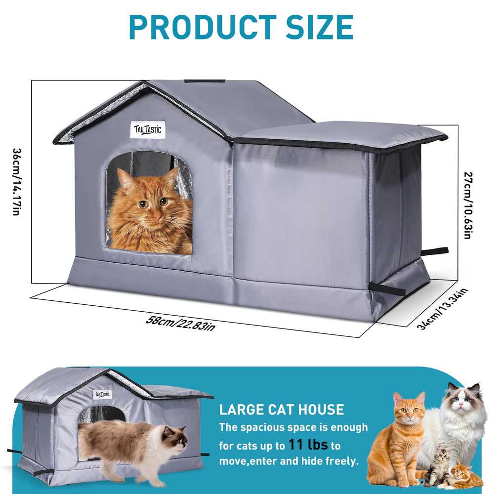 TailTastic cat house displays spacious interior and layout