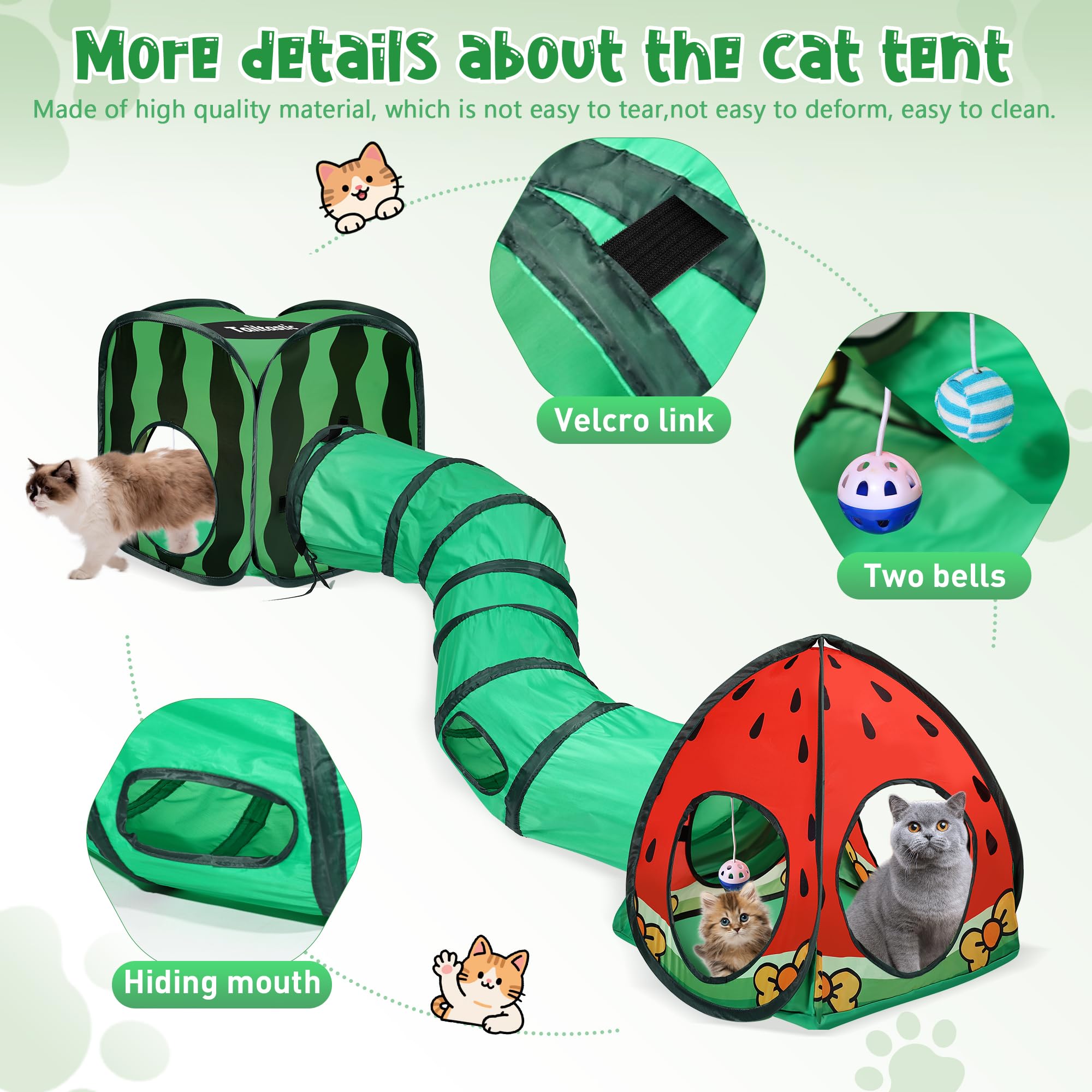 TailTastic Watermelon foldable disk design enables compact storage